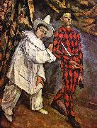 Paul Cezanne Mardi Gras oil painting artist